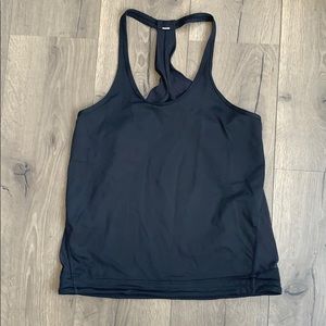 Lululemon Black Tank with Mesh Back